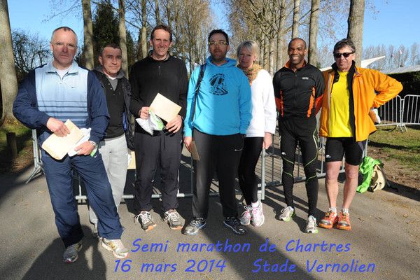 Semi Marathon de Chartres , 16 mars 2014