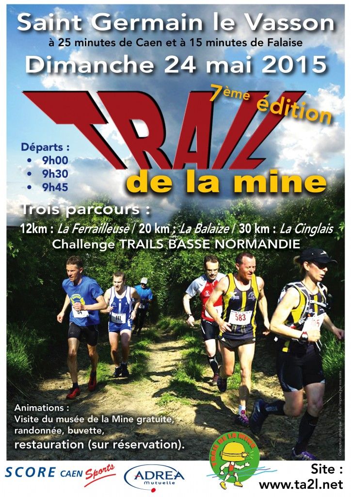 Trail de la Mine , Saint Germain le vasson (14), 24 mai